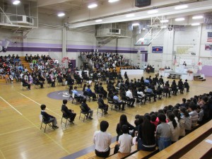 卒業式オレンジ校1